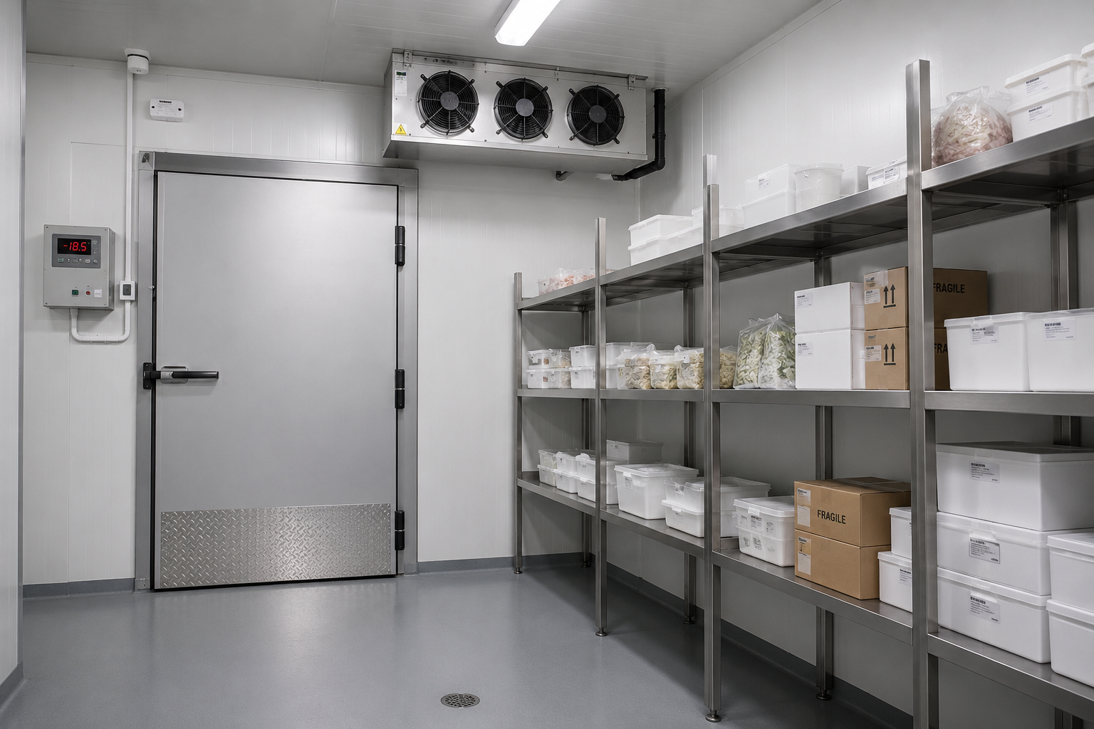 Cold room project media
