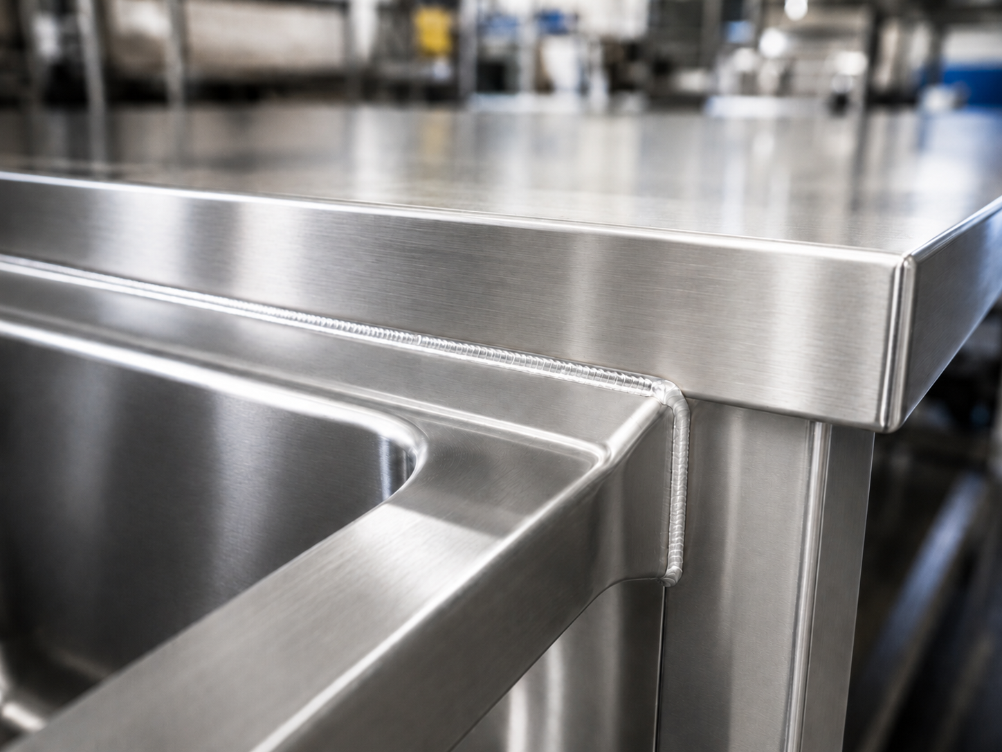 Stainless steel detail