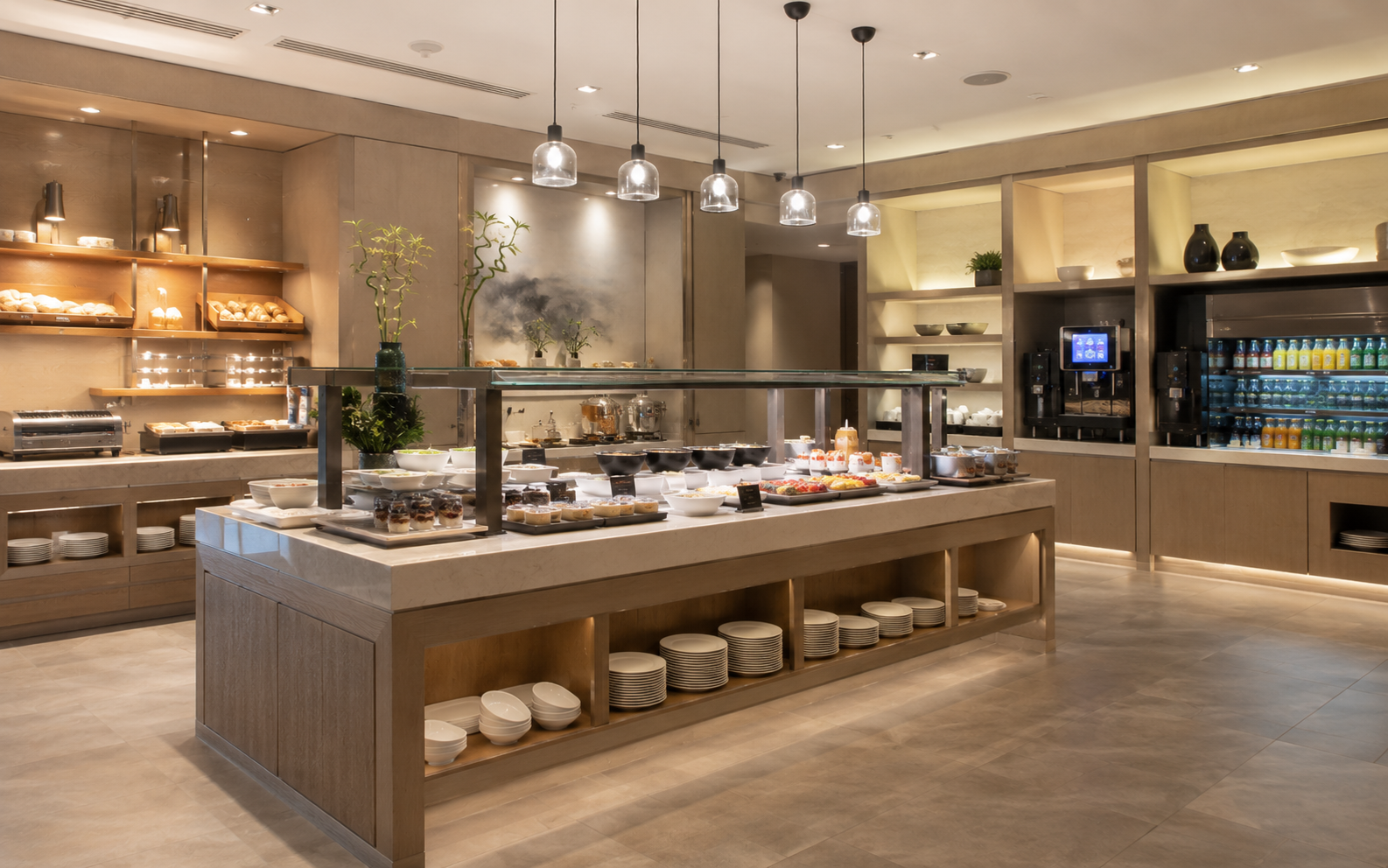 Hotels commercial kitchen environment