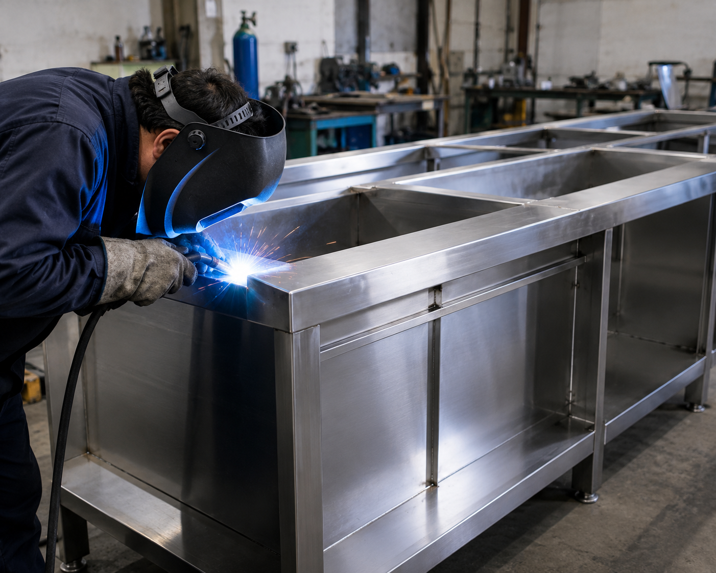 Custom stainless steel fabrication